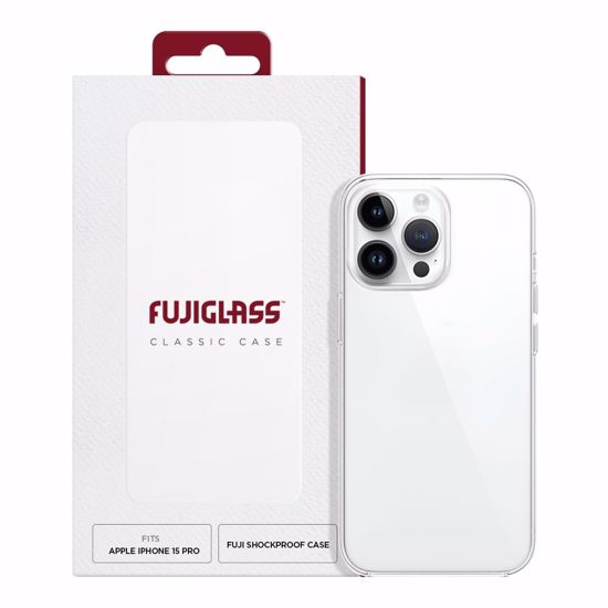 Picture of Fujiglass Fujiglass Classic Case for Apple iPhone 15 Pro in Clear