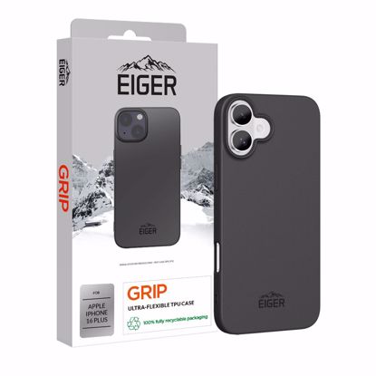 Picture of Eiger Eiger Grip Case for iPhone 16 Plus in Black