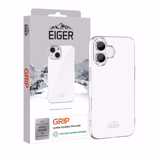 Picture of Eiger Eiger Grip Case for iPhone 16 in Clear