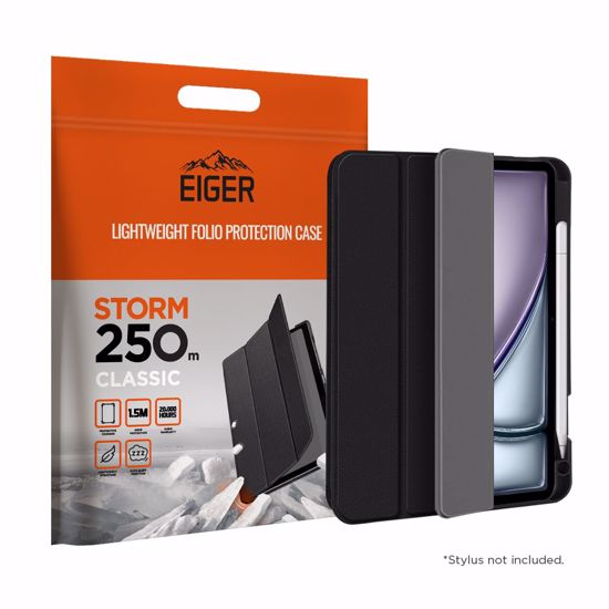 Picture of Eiger Eiger Storm 250m Classic Case for iPad Air 11(2024)/ Pro 11(2022)/(2021)/ iPad Air (2022) in Black