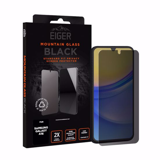 Picture of Eiger Eiger Mountain Black Privacy Screen Protector for Samsung A16