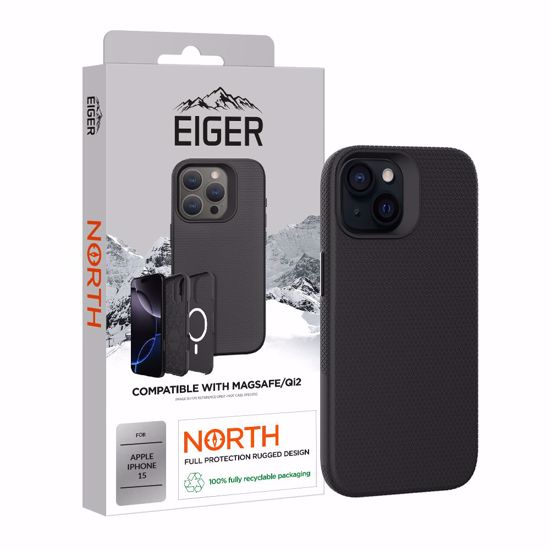 Picture of Eiger Eiger North Magsafe Case iPhone 15 Black